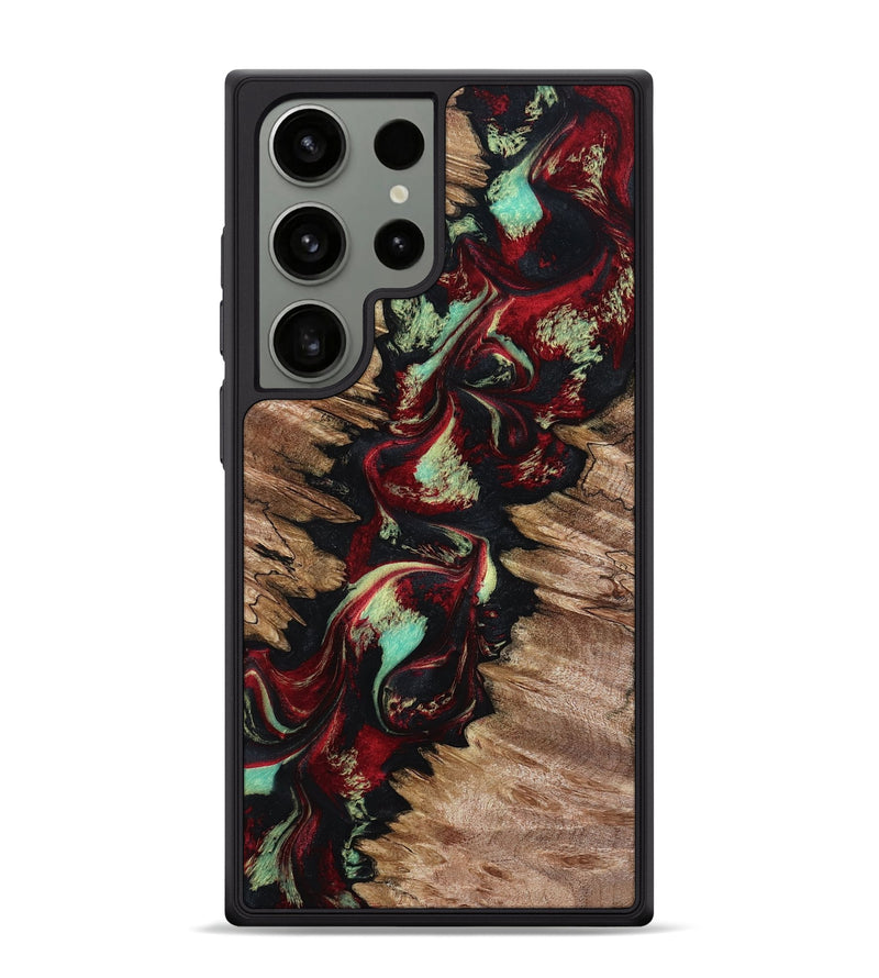 Galaxy S24 Ultra Wood Phone Case - Kairo (Red, 799168)