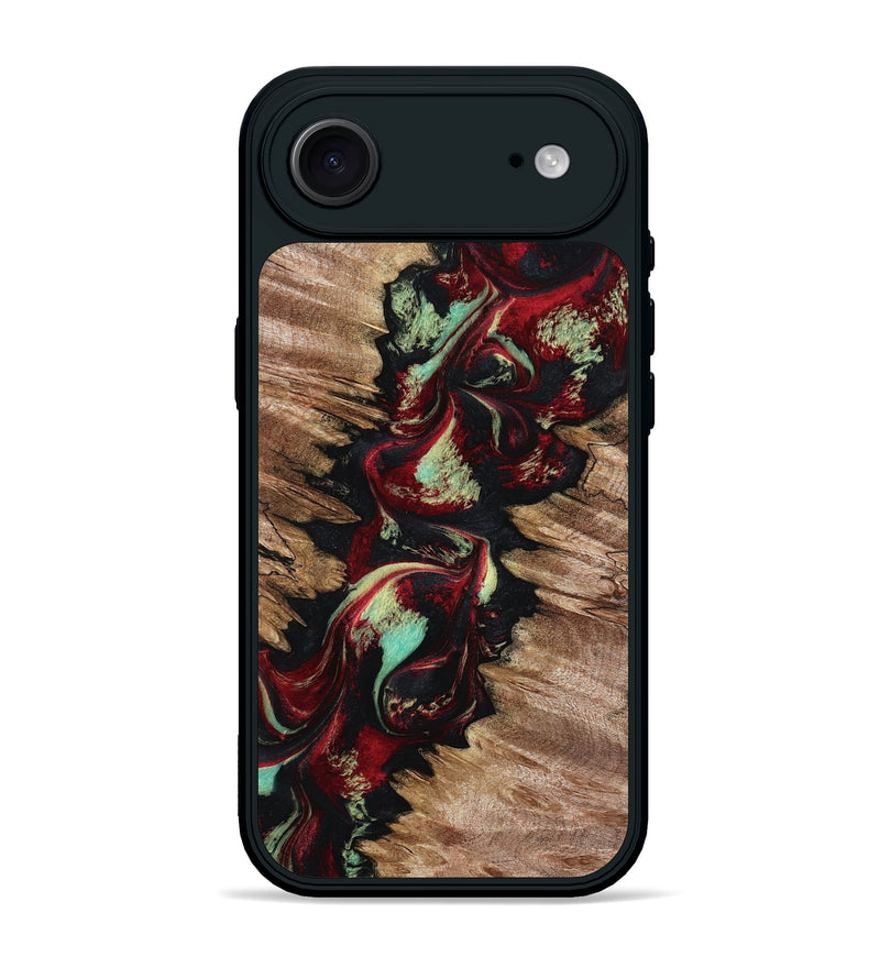 iPhone 17 Air Wood Phone Case - Kairo (Red, 799168)