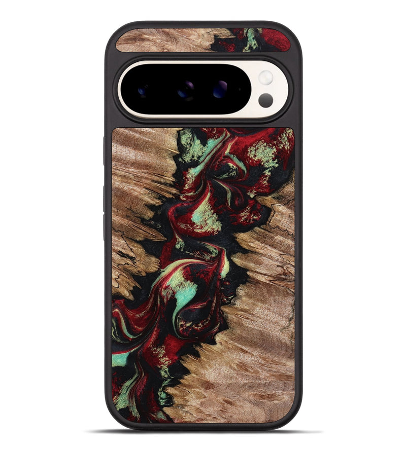 Pixel 9 Pro XL Wood Phone Case - Kairo (Red, 799168)