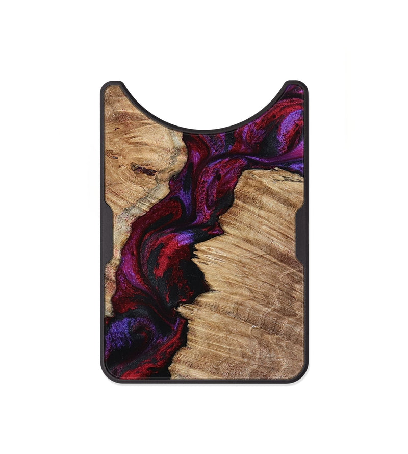 Alloy Wood Wallet - Evelyne (Red, 799169)