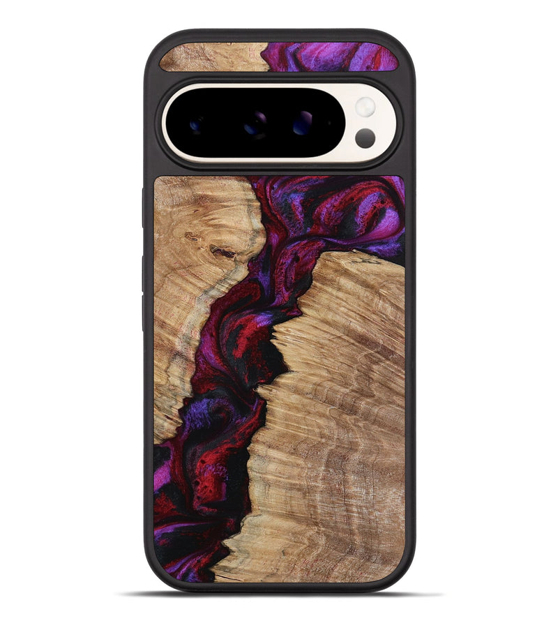 Pixel 10 Pro XL Wood Phone Case - Evelyne (Red, 799169)