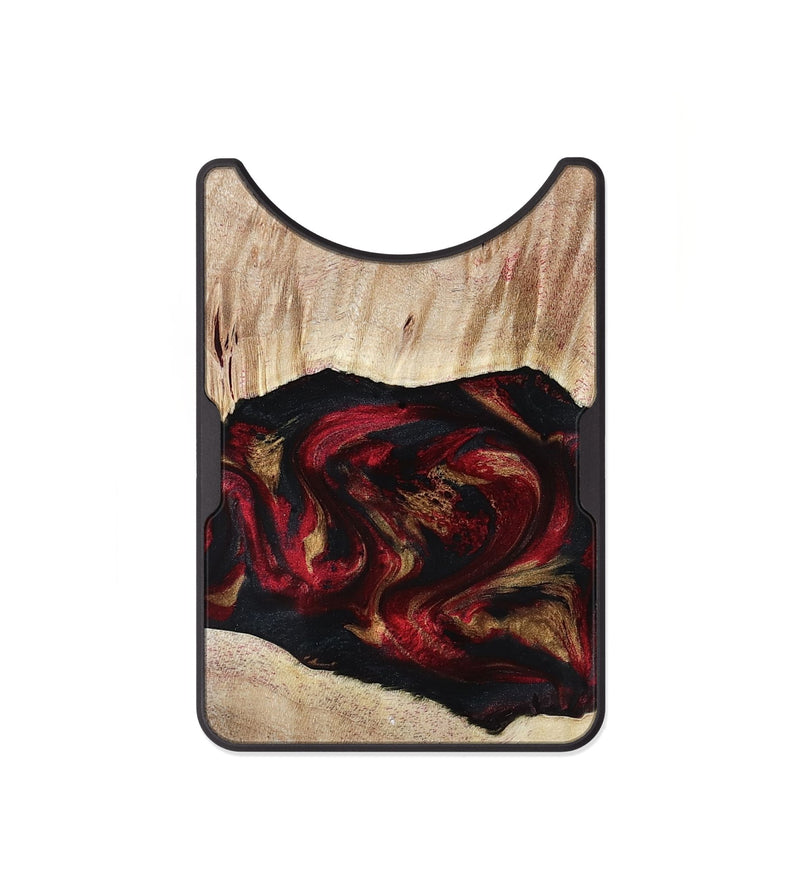 Alloy Wood Wallet - Kade (Red, 799170)