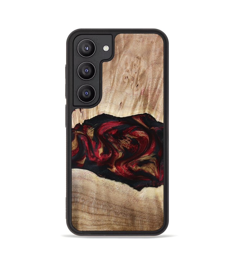 Galaxy S23 Wood Phone Case - Kade (Red, 799170)