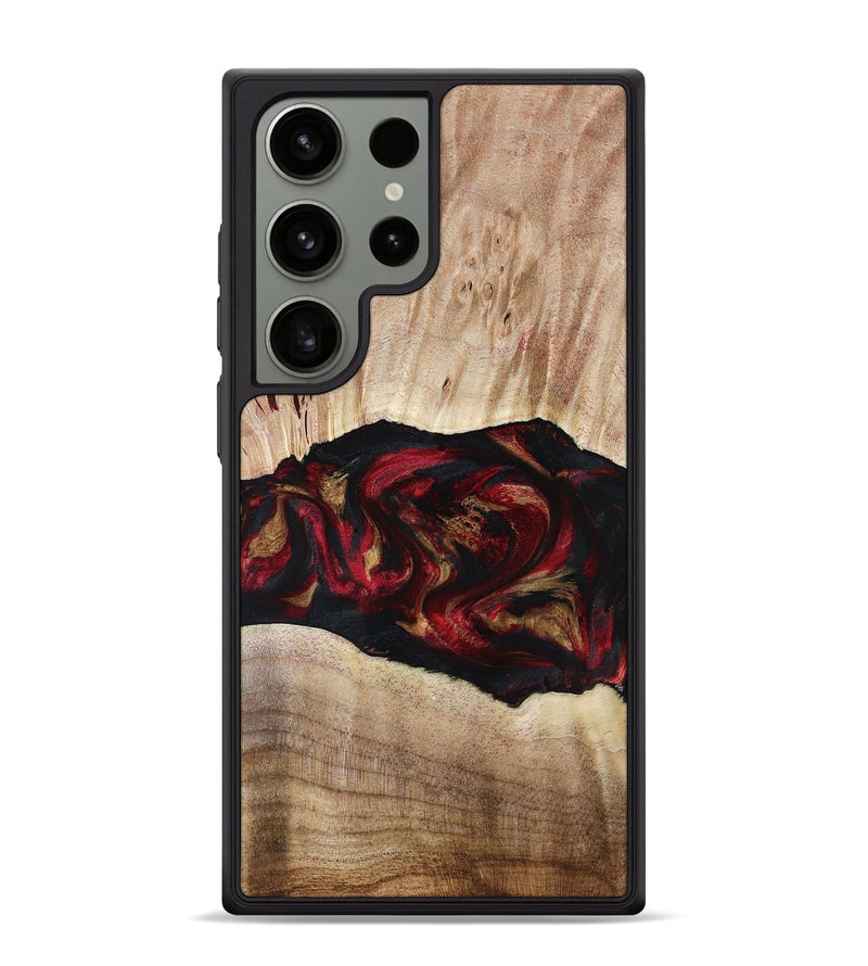 Galaxy S24 Ultra Wood Phone Case - Kade (Red, 799170)