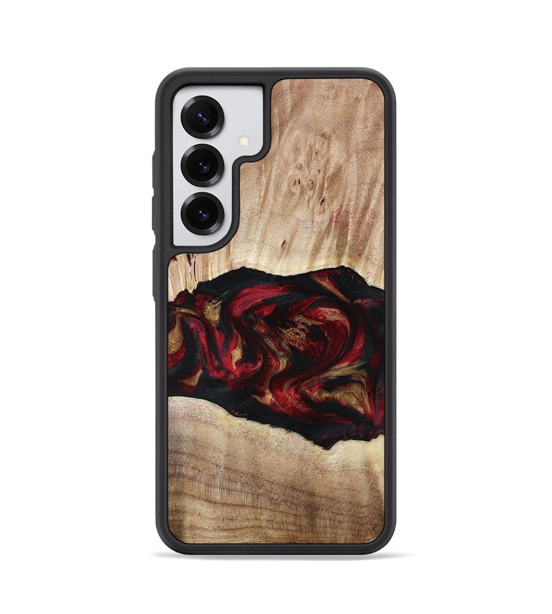 Galaxy S25 Wood Phone Case - Kade (Red, 799170)