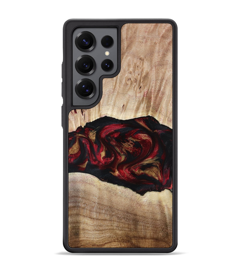 Galaxy S25 Ultra Wood Phone Case - Kade (Red, 799170)