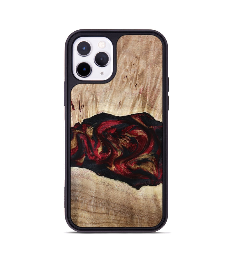 iPhone 11 Pro Wood Phone Case - Kade (Red, 799170)