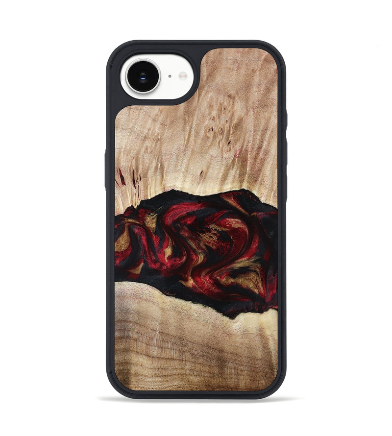 iPhone 16e Wood Phone Case - Kade (Red, 799170)