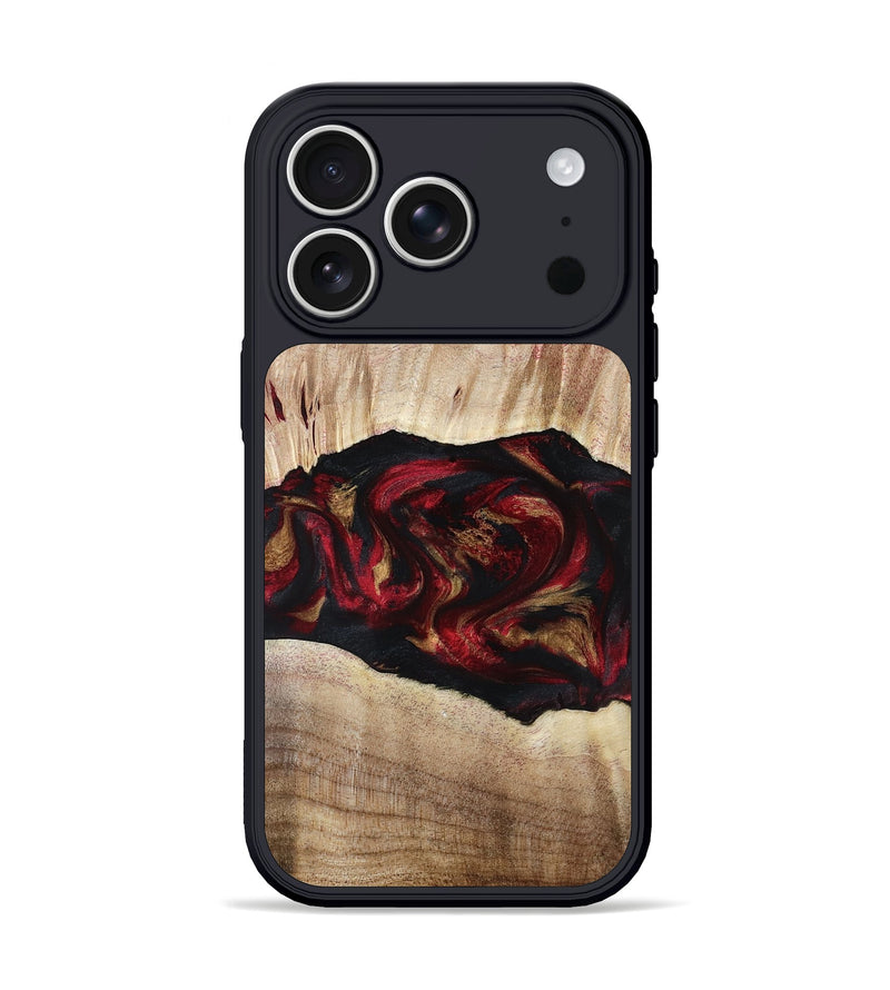 iPhone 17 Pro Wood Phone Case - Kade (Red, 799170)