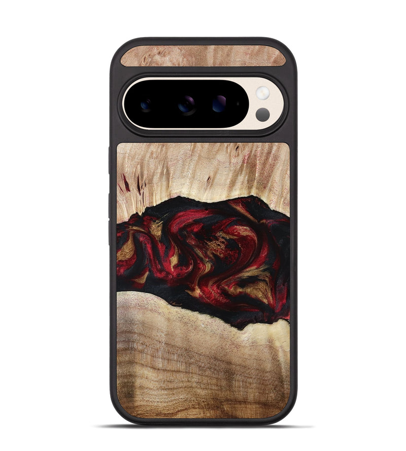 Pixel 10 Wood Phone Case - Kade (Red, 799170)