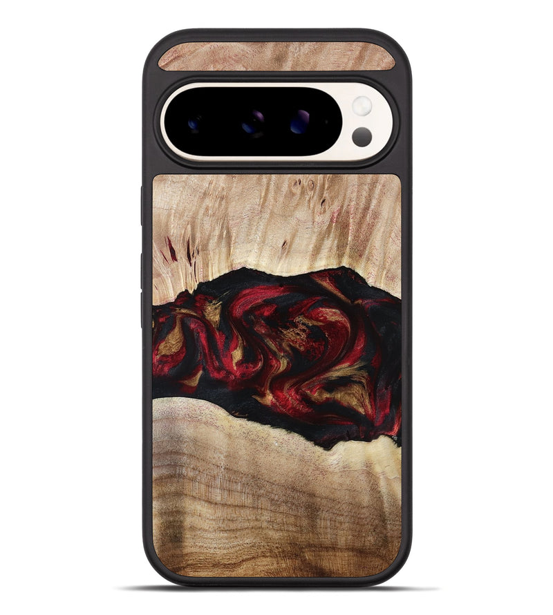 Pixel 10 Pro XL Wood Phone Case - Kade (Red, 799170)