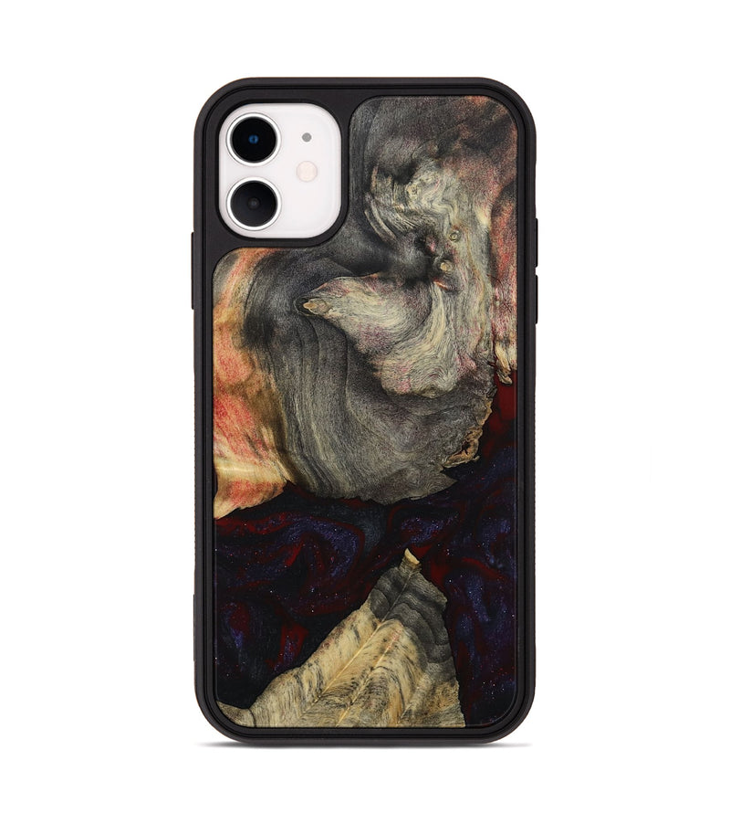 iPhone 11 Wood Phone Case - Harris (Red, 799172)