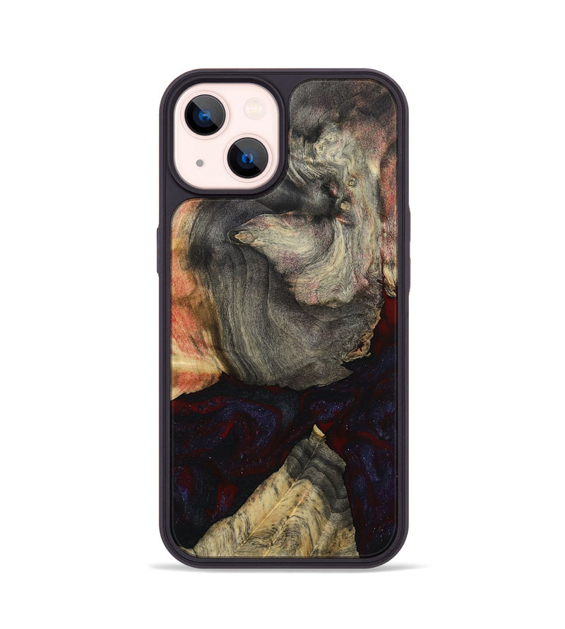 iPhone 14 Wood Phone Case - Harris (Red, 799172)