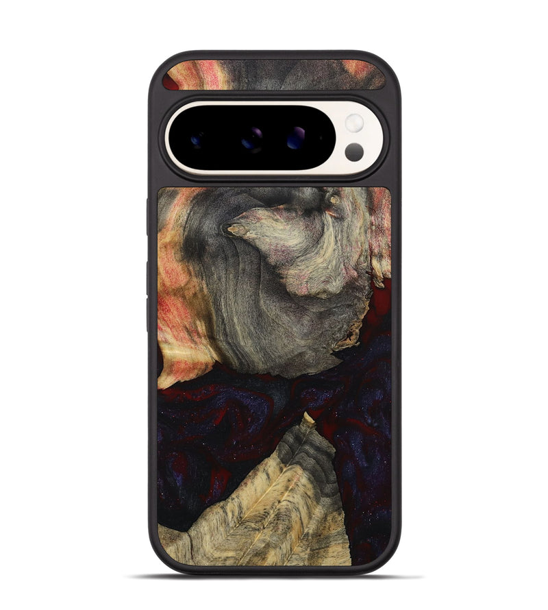 Pixel 9 Wood Phone Case - Harris (Red, 799172)