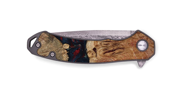 EDC Wood Pocket Knife - Darren (Red, 799175)