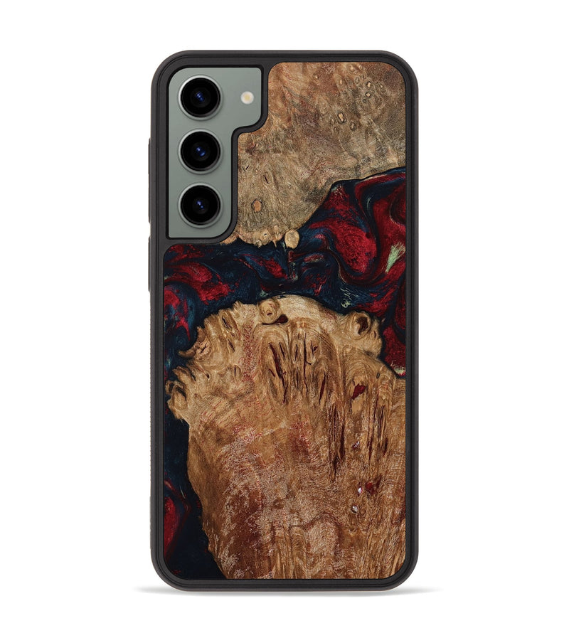 Galaxy S23 Plus Wood Phone Case - Darren (Red, 799175)