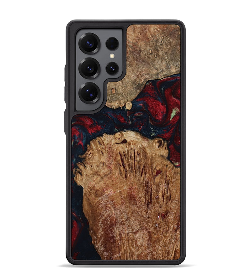 Galaxy S25 Ultra Wood Phone Case - Darren (Red, 799175)