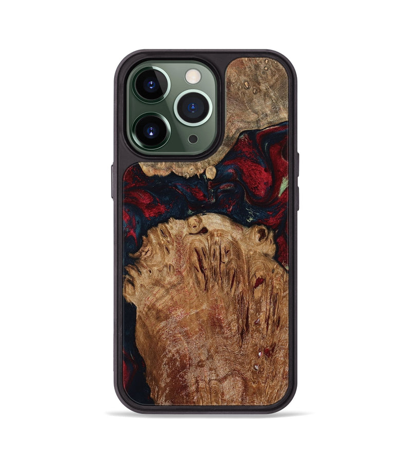 iPhone 13 Pro Wood Phone Case - Darren (Red, 799175)