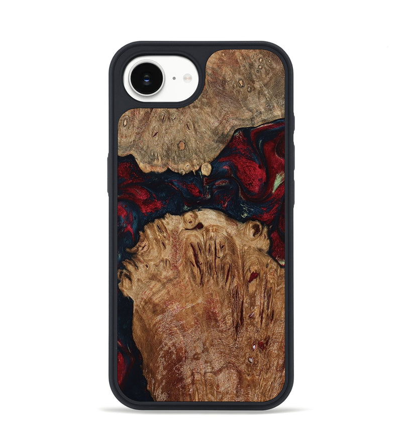 iPhone 16e Wood Phone Case - Darren (Red, 799175)