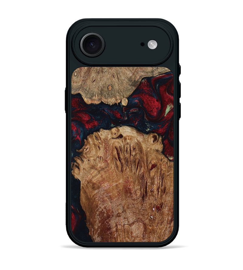iPhone 17 Air Wood Phone Case - Darren (Red, 799175)