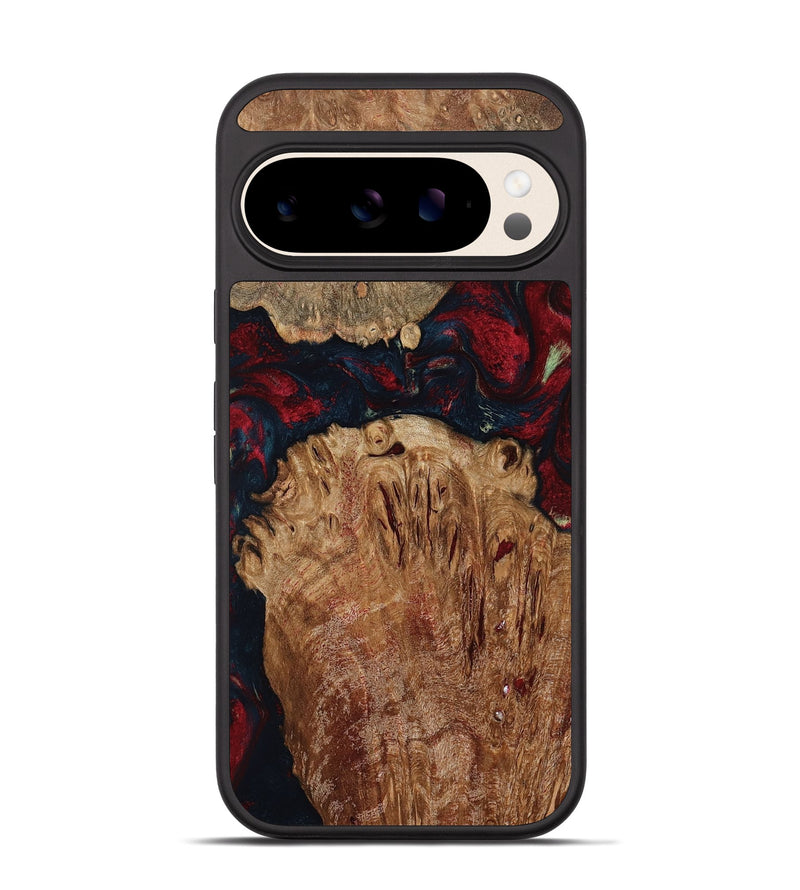 Pixel 10 Wood Phone Case - Darren (Red, 799175)