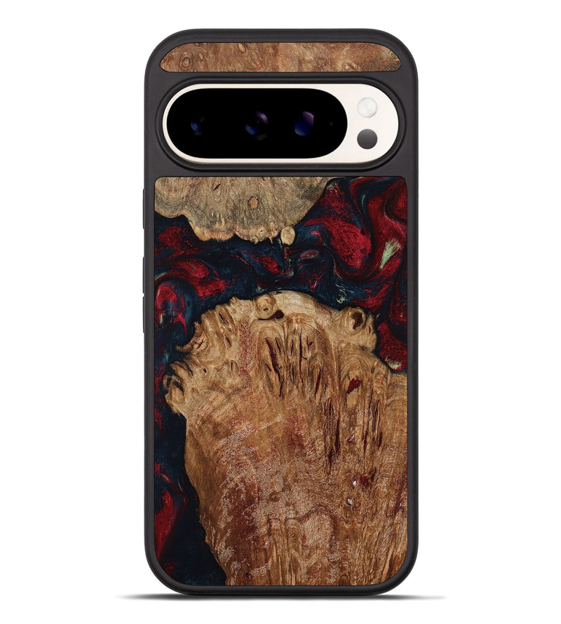 Pixel 10 Pro XL Wood Phone Case - Darren (Red, 799175)