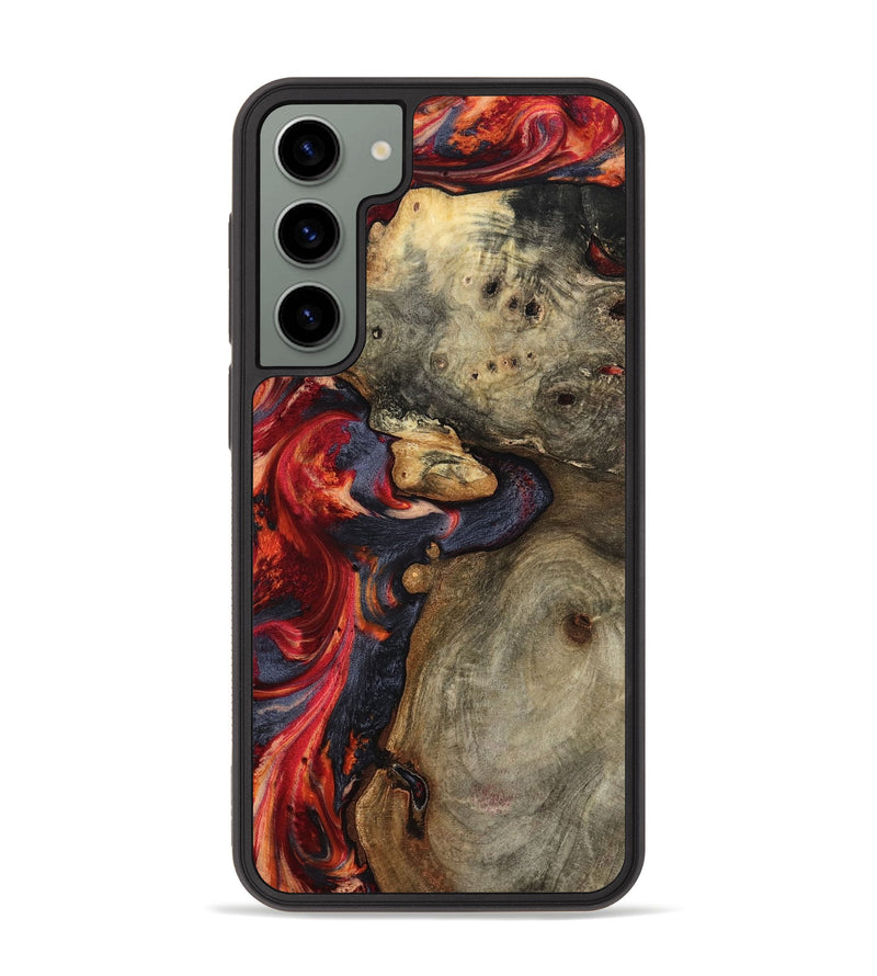 Galaxy S23 Plus Wood Phone Case - Kenji (Red, 799176)