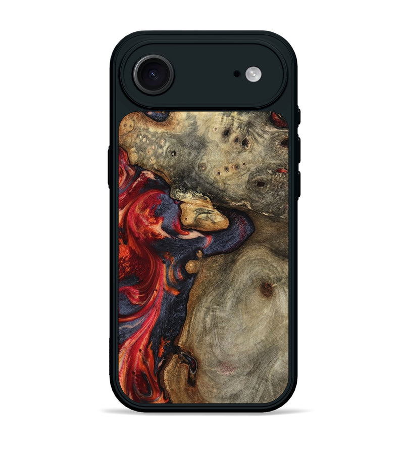 iPhone 17 Air Wood Phone Case - Kenji (Red, 799176)