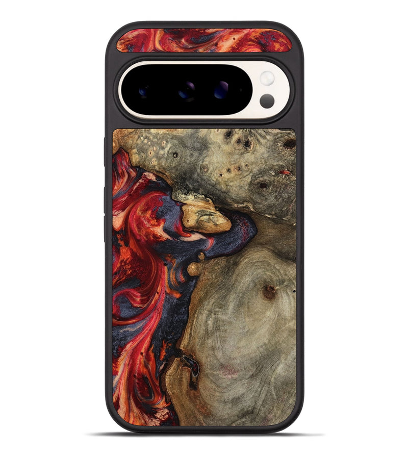 Pixel 9 Pro XL Wood Phone Case - Kenji (Red, 799176)