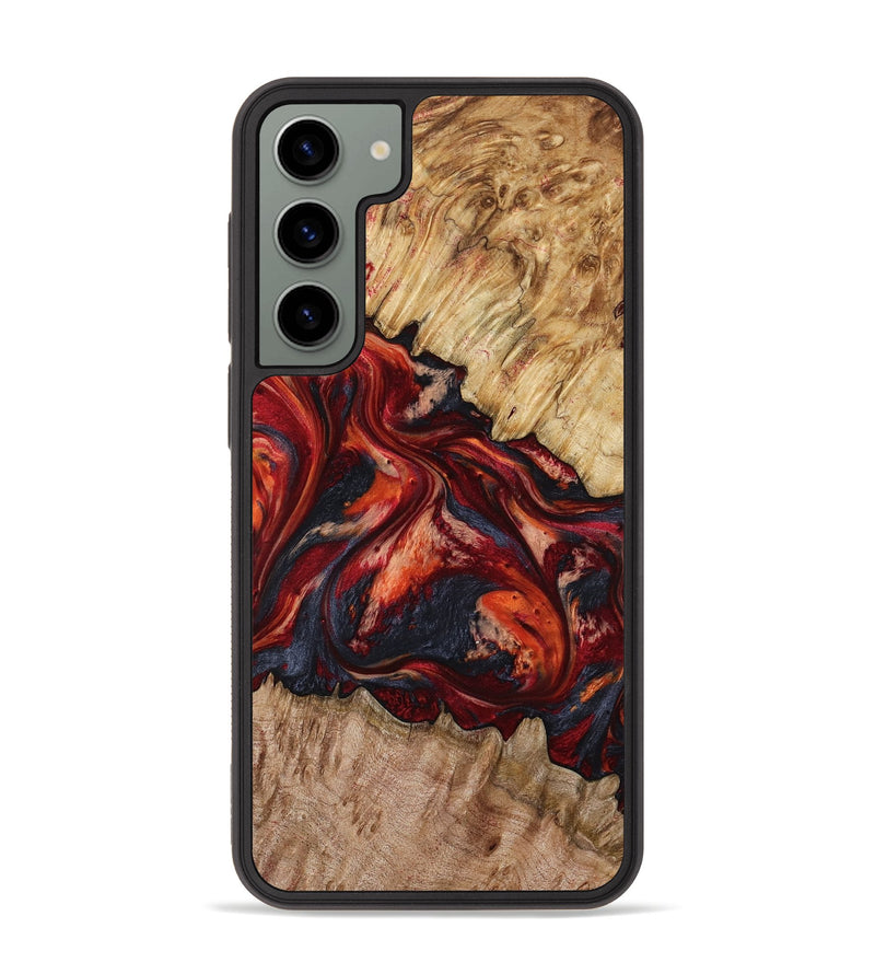 Galaxy S23 Plus Wood Phone Case - Queen (Red, 799177)