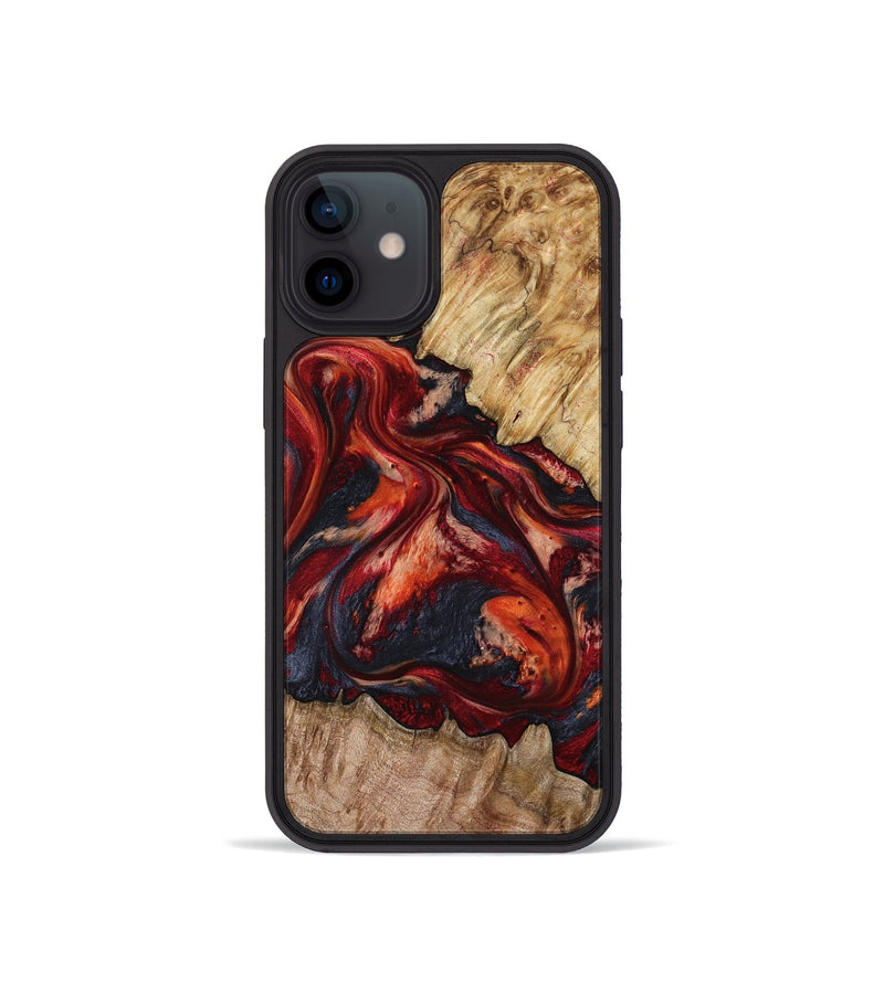 iPhone 12 mini Wood Phone Case - Queen (Red, 799177)