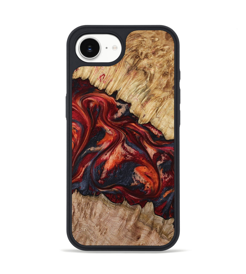 iPhone 16e Wood Phone Case - Queen (Red, 799177)