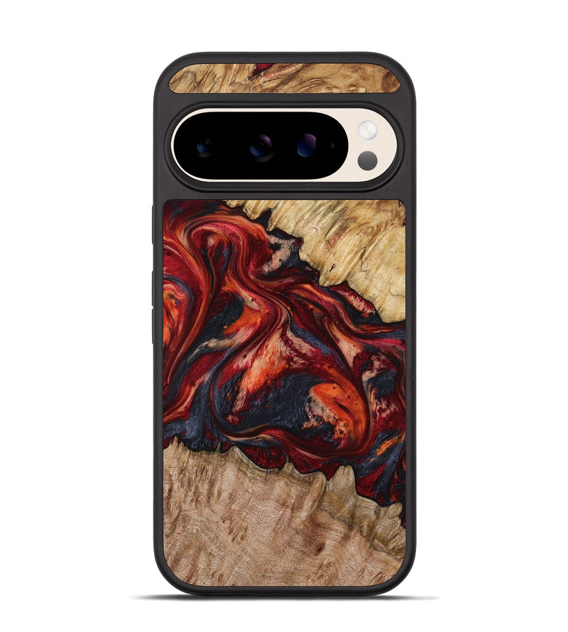 Pixel 10 Wood Phone Case - Queen (Red, 799177)