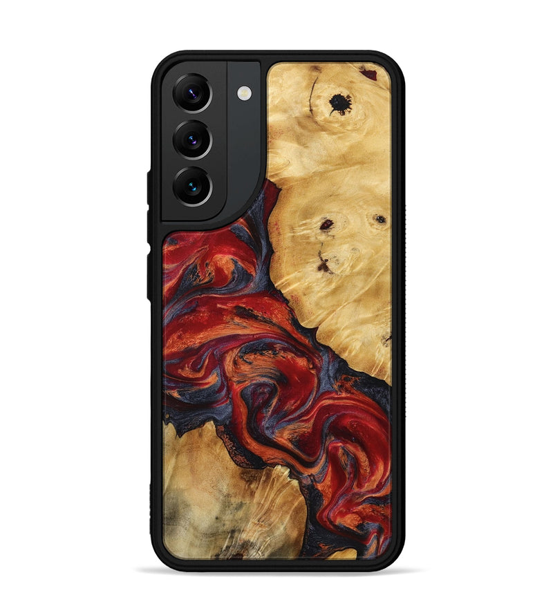 Galaxy S22 Plus Wood Phone Case - Nedra (Red, 799178)