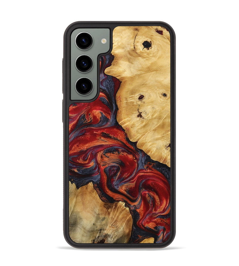 Galaxy S23 Plus Wood Phone Case - Nedra (Red, 799178)
