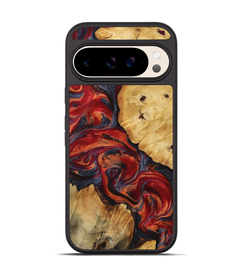 Pixel 10 Wood Phone Case - Nedra (Red, 799178)