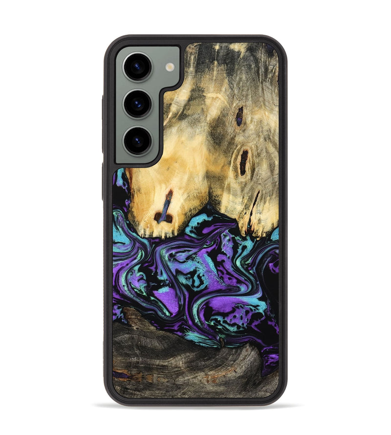 Galaxy S23 Plus Wood Phone Case - Marva (Purple, 799182)