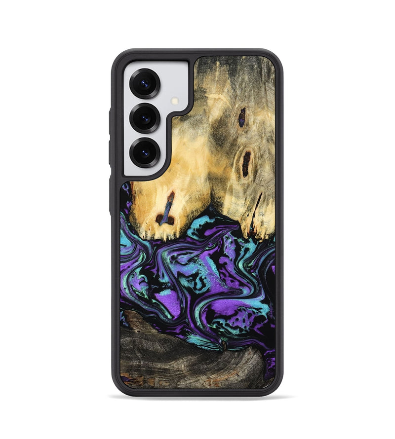Galaxy S25 Wood Phone Case - Marva (Purple, 799182)