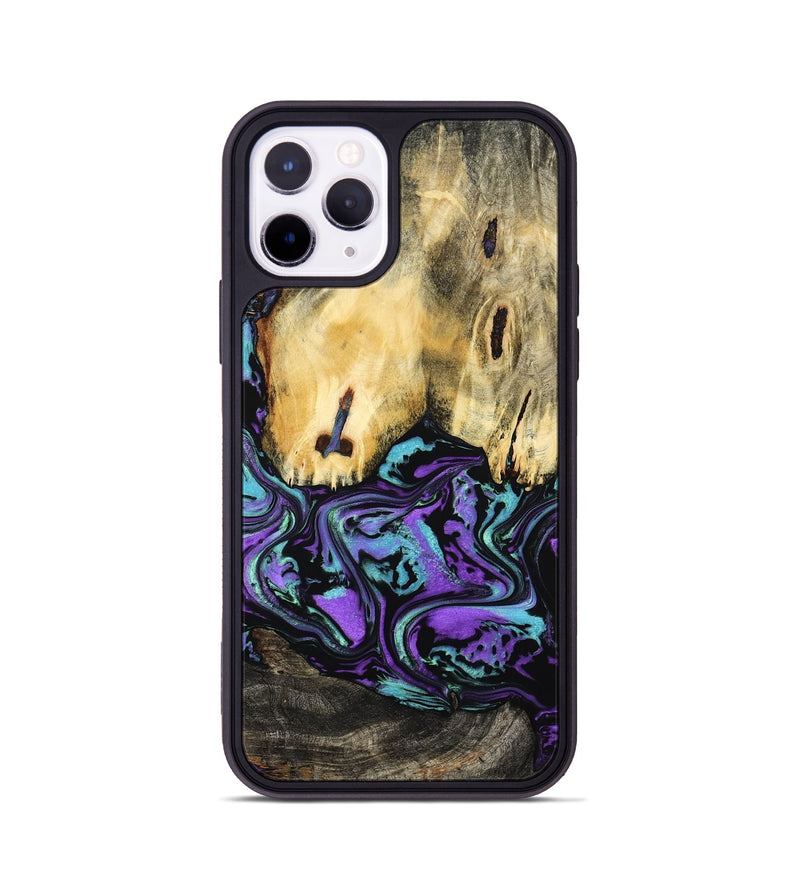 iPhone 11 Pro Wood Phone Case - Marva (Purple, 799182)