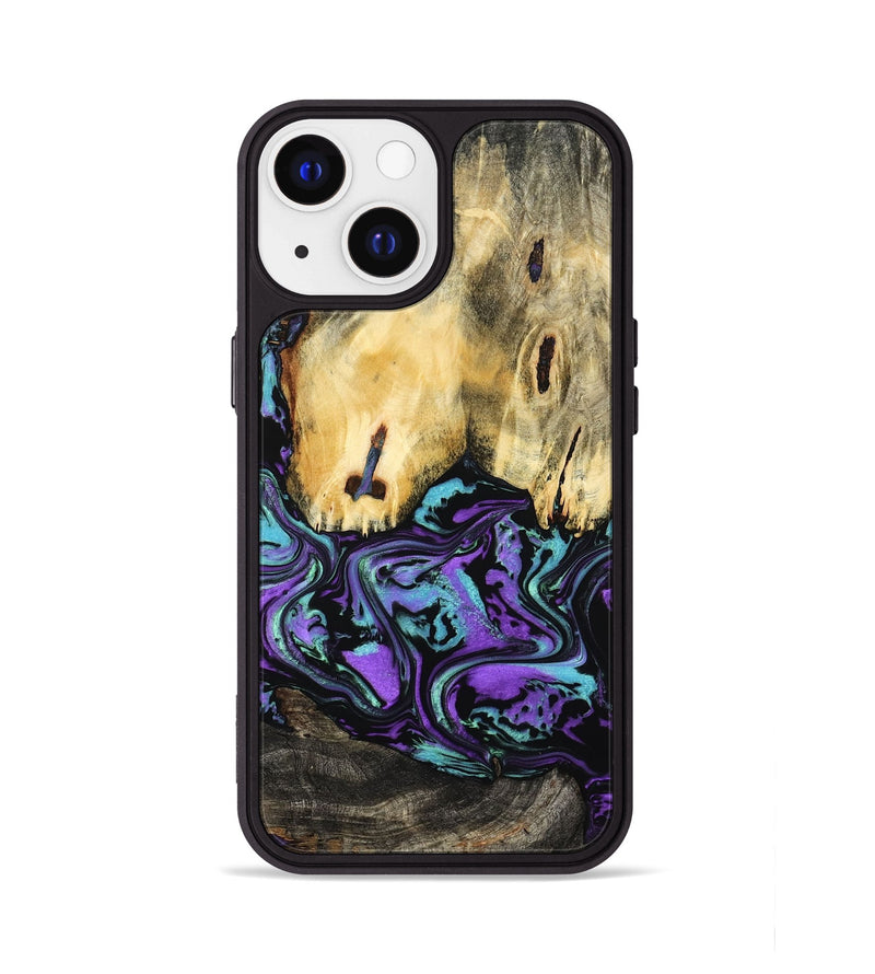 iPhone 13 Wood Phone Case - Marva (Purple, 799182)
