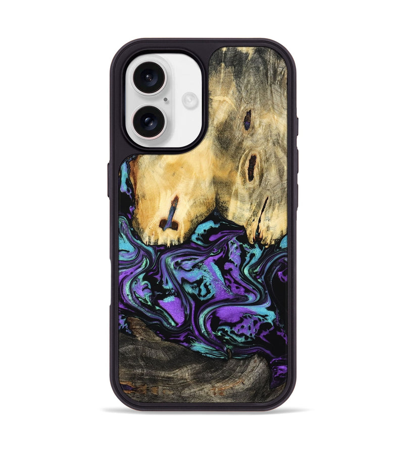 iPhone 17 Wood Phone Case - Marva (Purple, 799182)