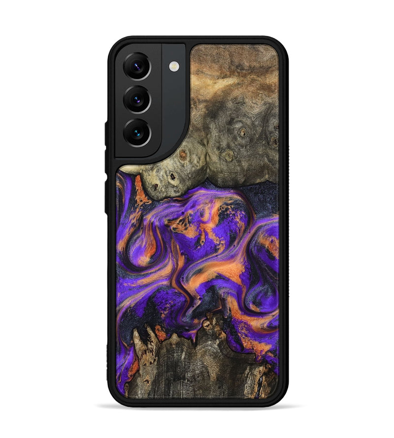 Galaxy S22 Plus Wood Phone Case - Dalia (Purple, 799183)