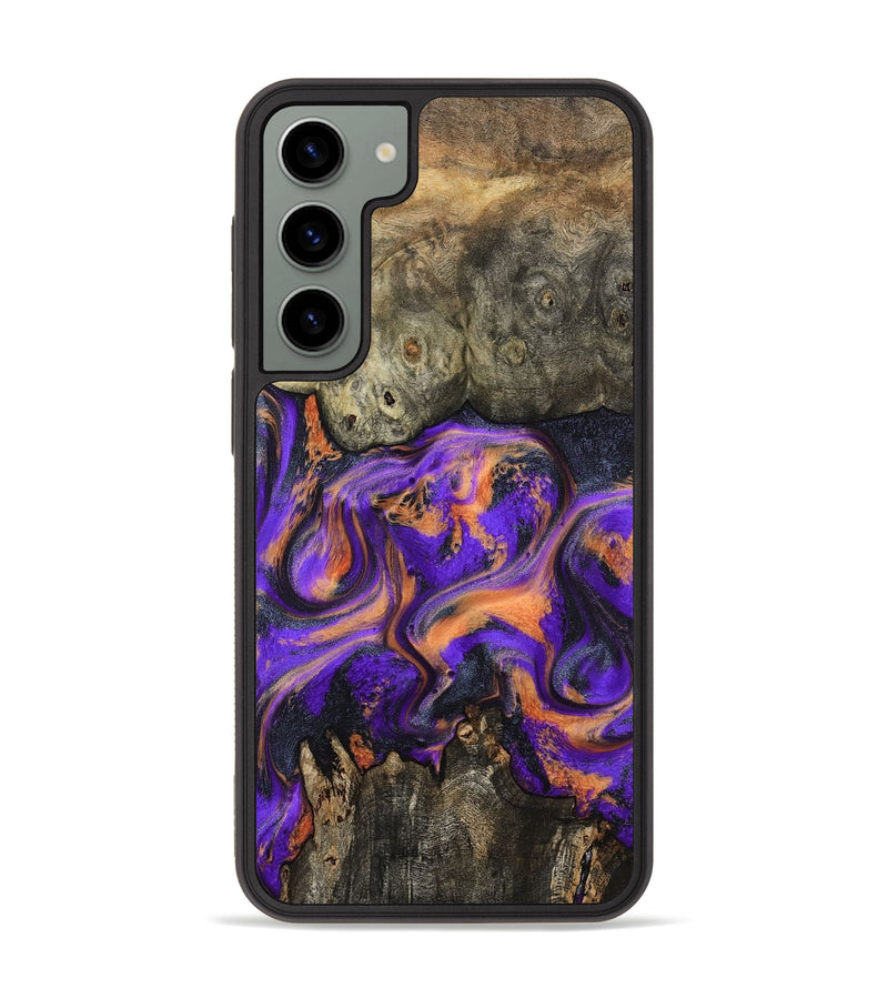 Galaxy S23 Plus Wood Phone Case - Dalia (Purple, 799183)