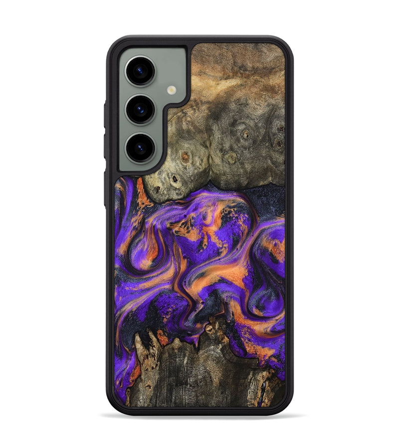 Galaxy S24 Plus Wood Phone Case - Dalia (Purple, 799183)