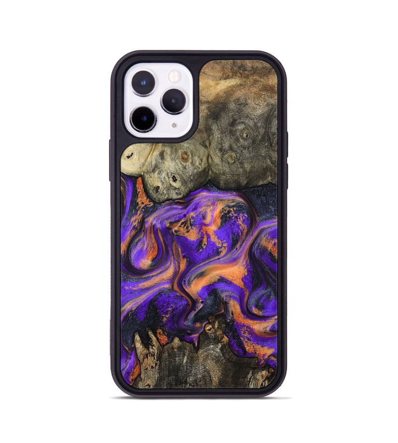 iPhone 11 Pro Wood Phone Case - Dalia (Purple, 799183)