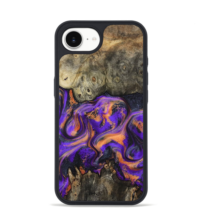 iPhone 16e Wood Phone Case - Dalia (Purple, 799183)