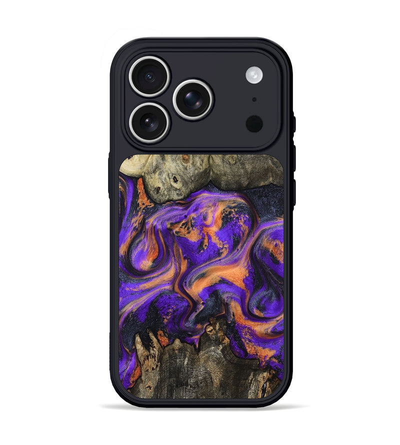 iPhone 17 Pro Wood Phone Case - Dalia (Purple, 799183)