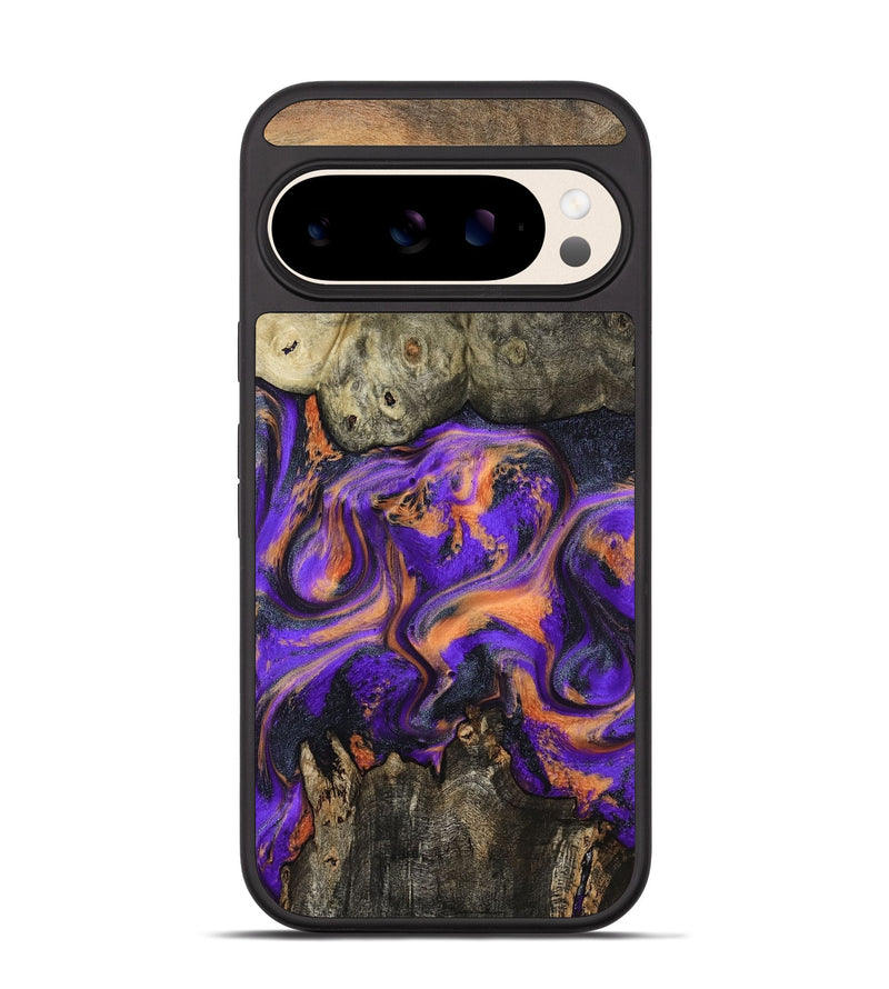 Pixel 10 Wood Phone Case - Dalia (Purple, 799183)