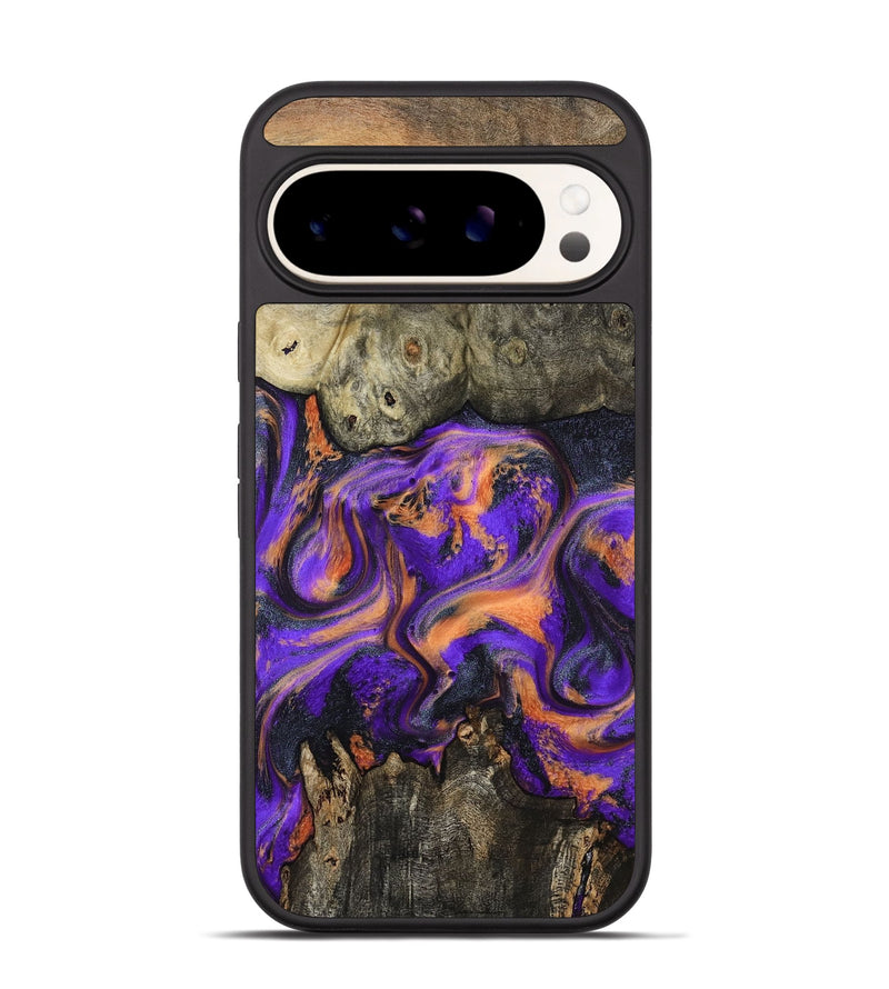Pixel 9 Pro Wood Phone Case - Dalia (Purple, 799183)