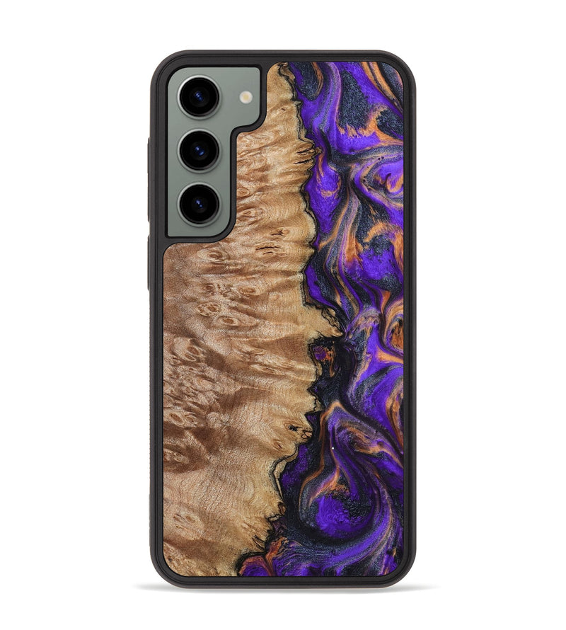 Galaxy S23 Plus Wood Phone Case - Houston (Purple, 799184)